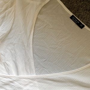 cotton on wrap blouse - super cute 🤍